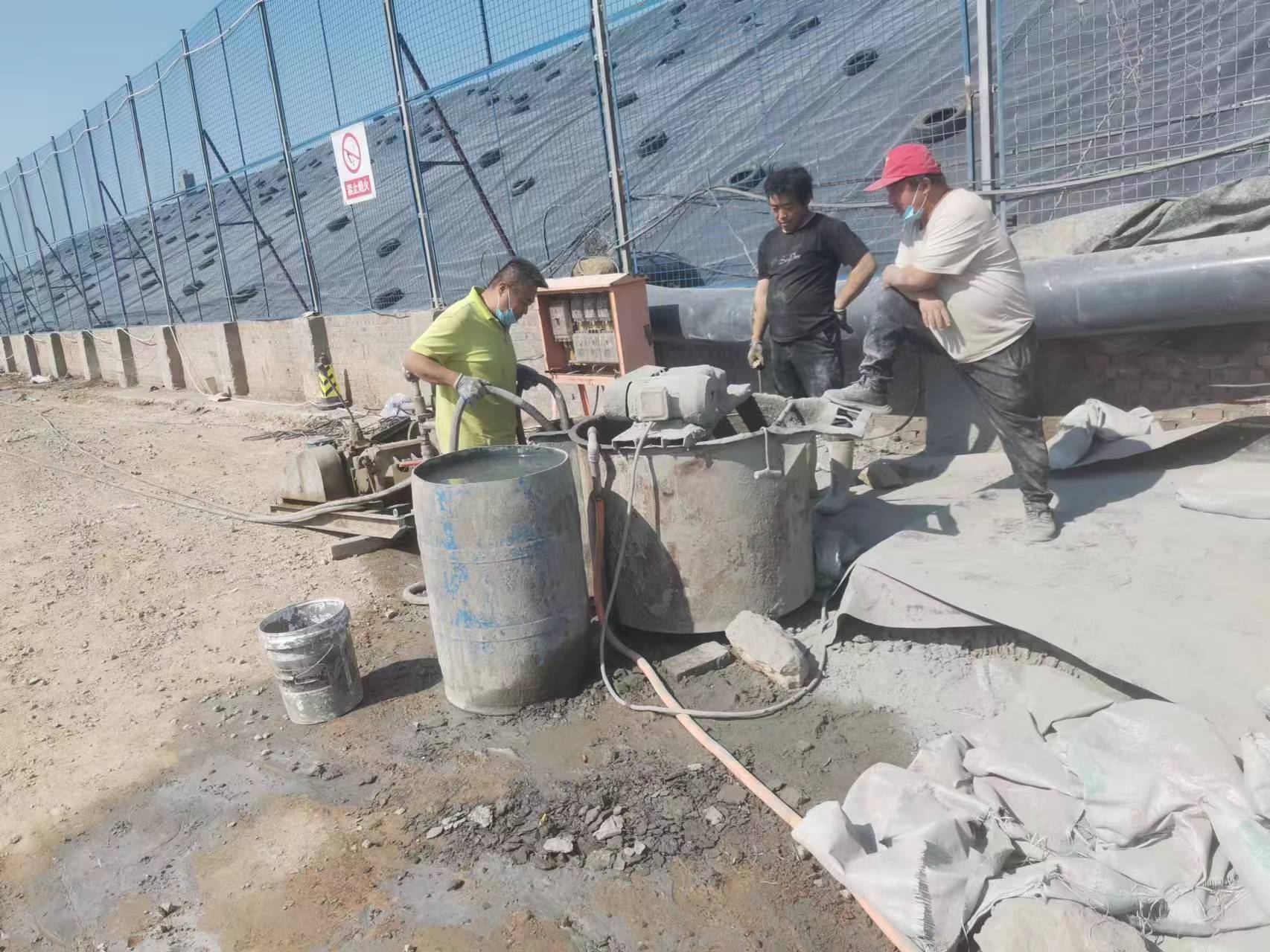 霍山袖阀管注浆